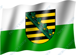 venkovní vlajka Saxony
