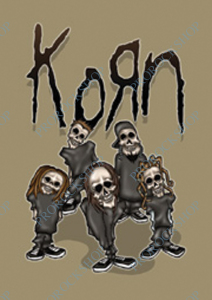 pohled Korn - skupina kostry