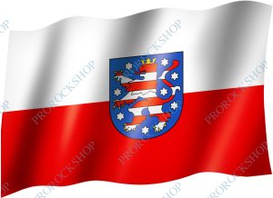 venkovní vlajka Thuringen
