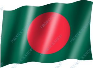 venkovní vlajka Bangladéš
