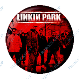 placka, odznak Linkin Park - Band Red