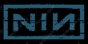 nášivka Nine Inch Nails Blue Nin Logo