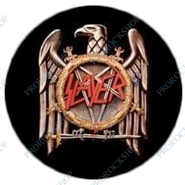 placka, odznak Slayer - eagle logo