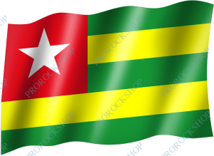 venkovní vlajka Togo