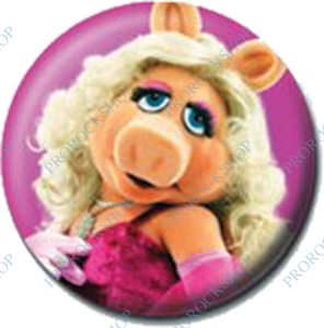 placka, odznak Miss Piggy