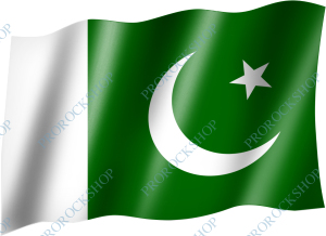venkovní vlajka Pákistán