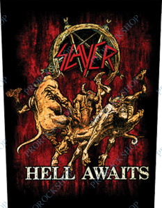 nášivka na záda, zádovka Slayer - Hell Awaits