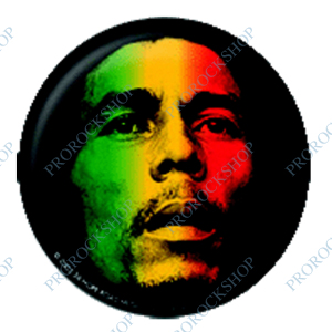 placka, odznak Bob Marley - Rasta