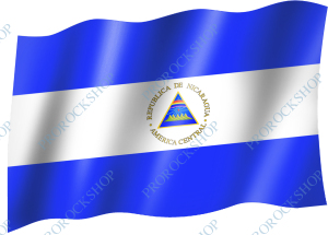 venkovní vlajka Nikaragua