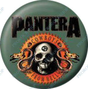 placka, odznak Pantera - Cowboys From Hell