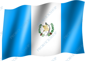 venkovní vlajka Guatemala