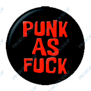 placka, odznak Punk As Fuck II