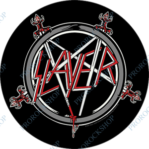 nášivka na záda, zádovka Slayer - pentagram