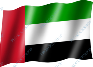 venkovní vlajka Spojené Arabské Emir.