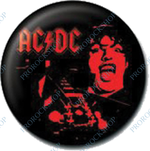 placka, odznak AC/DC - Angus red