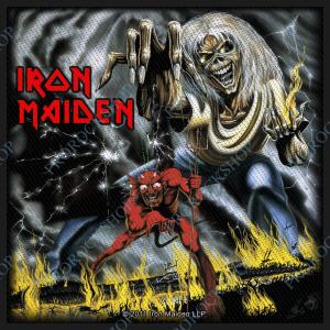 nášivka Iron Maiden - Number Of The Beast