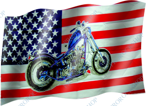 venkovní vlajka American Bike