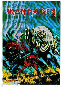 plakát, vlajka Iron Maiden - The Number Of The Beast