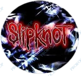 placka, odznak Slipknot - red