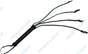 Bič BDSM 60 cm 4 pásky