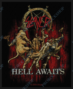 nášivka Slayer - Hell Awaits