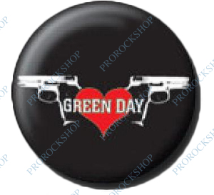 placka, odznak Green Day - Guns