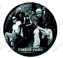 placka, odznak Linkin Park - Band Black