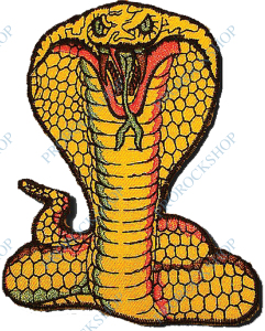 emblém, nášivka kobra