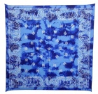 šátek bandana modrá batik