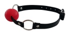 roubík - Red Rubber Ball Gag Plastic