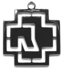 přívěsek na krk z oceli Rammstein - Logo