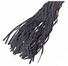 bič BDSM Flogger Suede Black