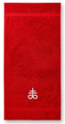 ručník s výšivkou Satanský kříž - The Leviathan Cross