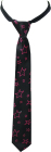 nasazovací kravata růžová hvězda