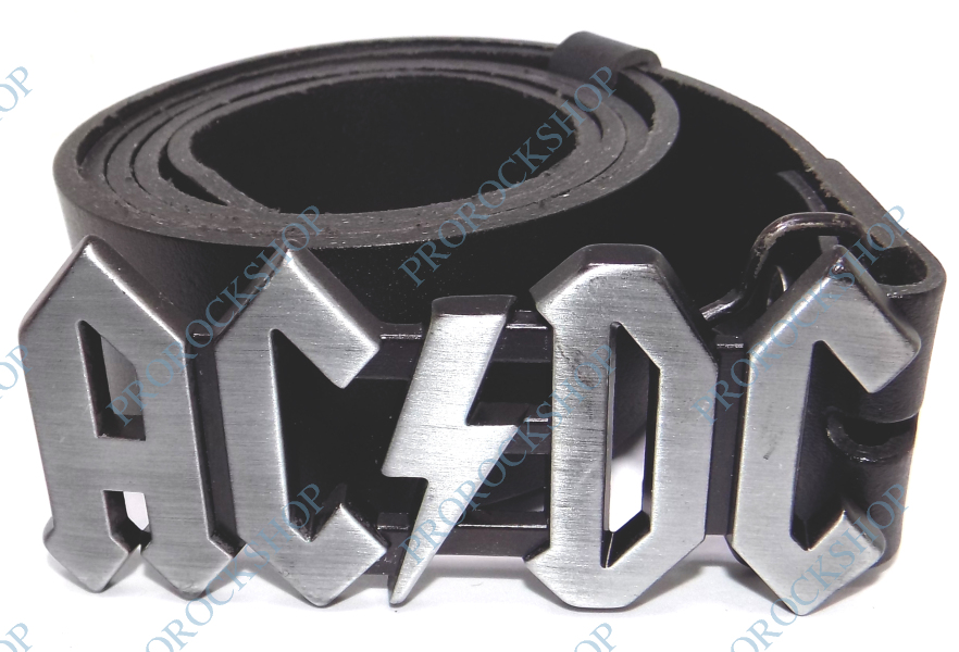 přezka na opasek AC/DC - Silver Logo - ProRockShop