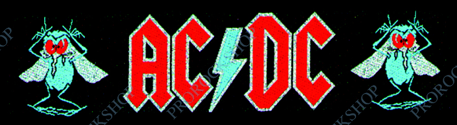 nášivka, nápis AC/DC - Fly On The Wall - ProRockShop