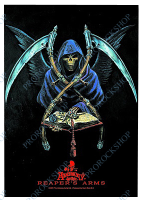 Alchemy Gothic Collana Unisex 'The Reapers Arms' – Colore Argento – Stile Gotico Horror - 4