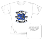 bílé dámské triko Agnostic Front