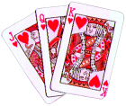 nášivka Poker Royal Flush