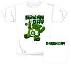bílé dámské triko Green Day - Teddy
