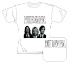 bílé dámské triko Nirvana - Kurt Cobain