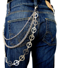 řetěz na kalhoty peace