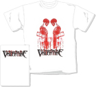bílé pánské triko Bullet For My Valentine - Skeletons