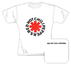 bílé dámské triko Red Hot Chili Peppers