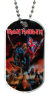 přívěsek, psí známka Iron Maiden - The Trooper