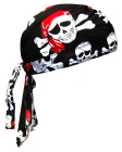 šátek pirát pirátská lebka