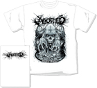 bílé triko Aborted - Death Metal
