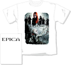 bílé triko Epica