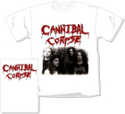 bílé triko Cannibal Corpse - band