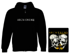 mikina s kapucí a zipem Arch Enemy - Black Earth